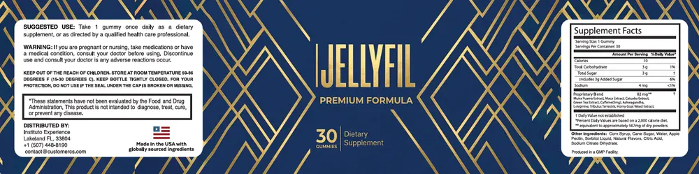 JellyFil Men's Vitality Supplement